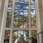 Stained Glass Window on the stairs